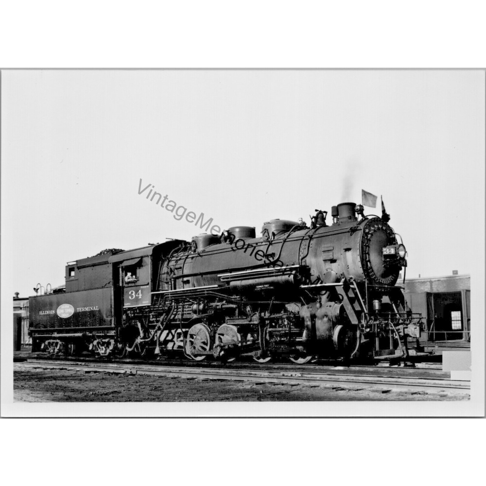VTG Illinois Terminal Company Railroad System 34 Steam Locomotive T2-39